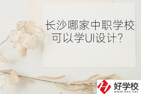 長(zhǎng)沙哪家中職學(xué)?？梢詫W(xué)UI設(shè)計(jì)？