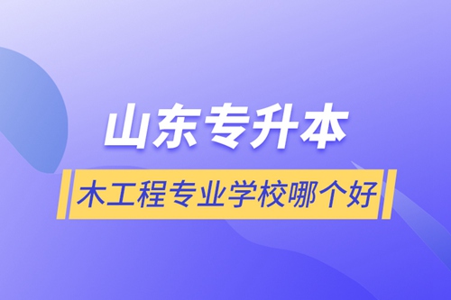 山東專升本土木工程專業(yè)學(xué)校哪個好