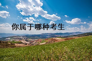 你屬于哪種考生